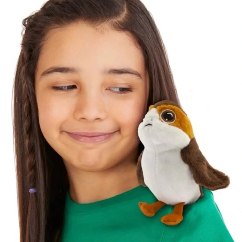 Star Wars Magnetic shoulder Plush Toy Set Porg Grogu